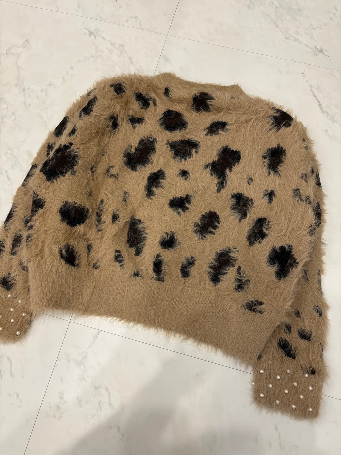 pearl leopard knitwear  상품이미지4