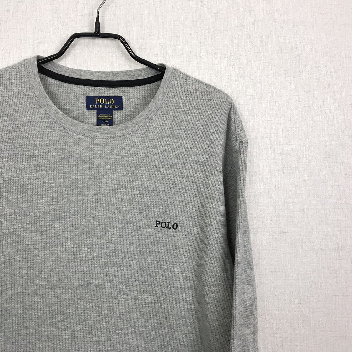 폴로 랄프로렌 와플 롱슬리브 긴팔티셔츠 남성L (100) 상품이미지2