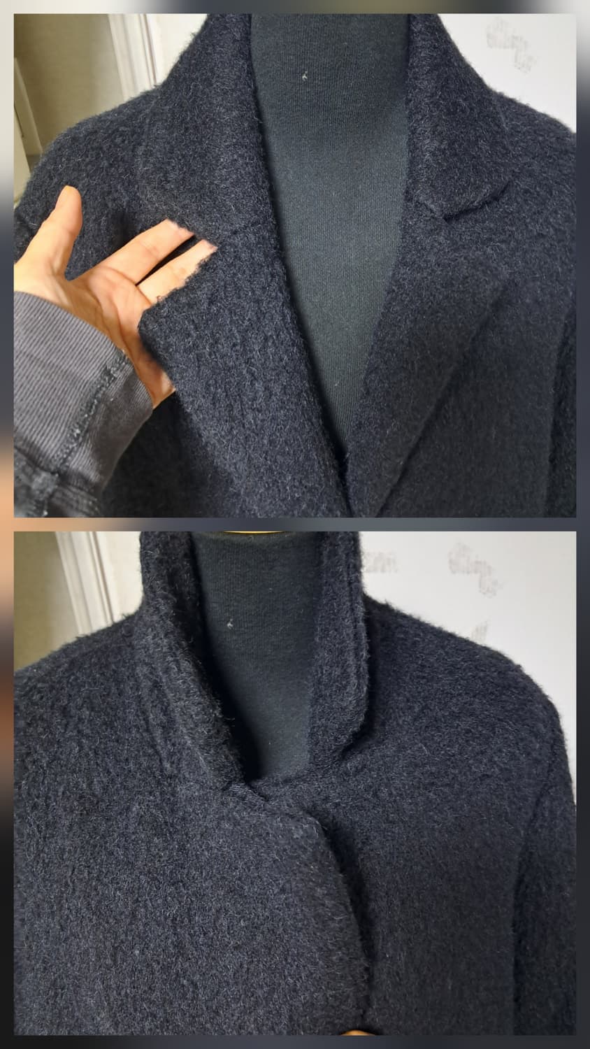 김서룡 SO.WOOL 쏘울 알파카 모 롱코트 95(66~77) 상품이미지7