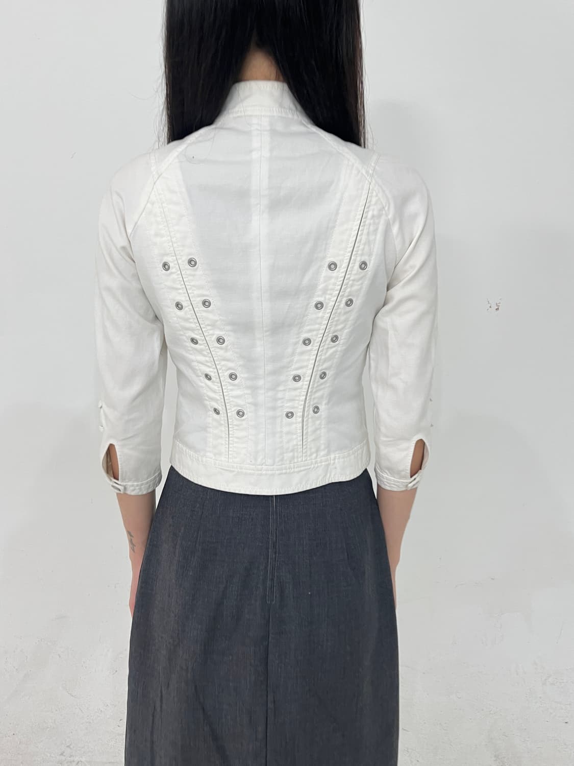 Armani exchange corset design zipup jk 상품이미지6
