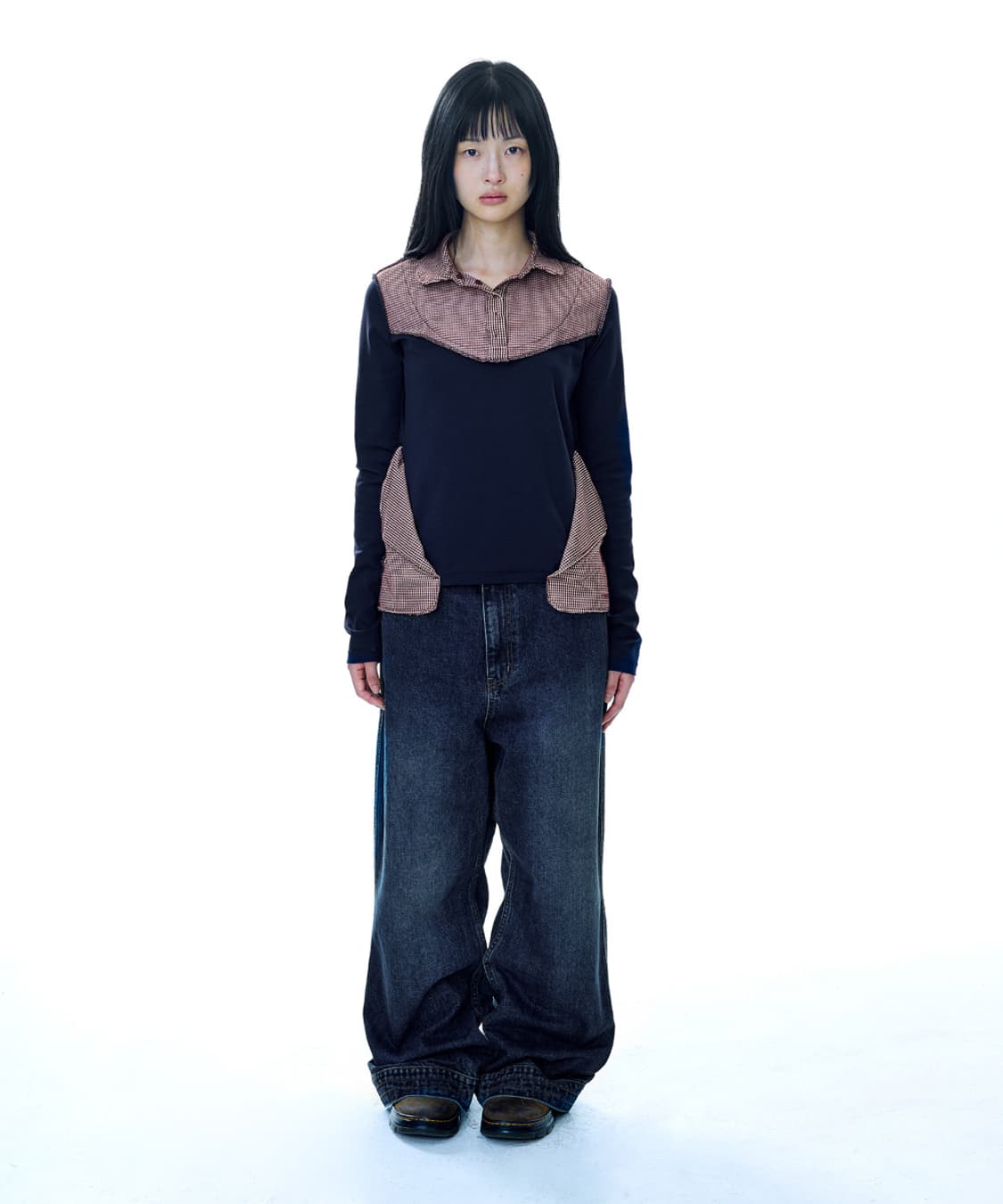 코이세이오 딥데님 팬츠 네이비 새상품 상품이미지1
