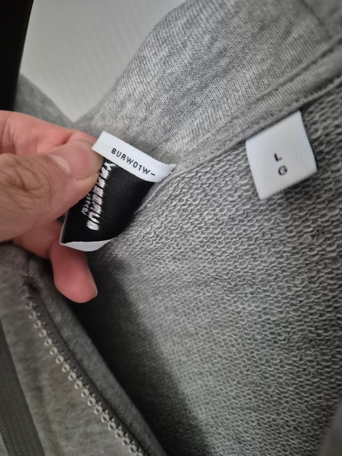 버버리 그레이 후드집업 상품이미지6