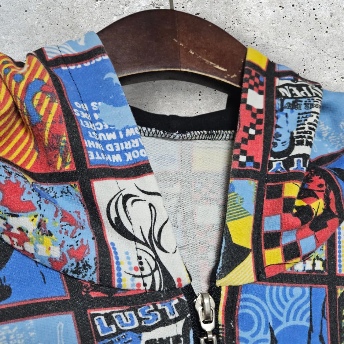 카툰 후드집업 (105/XL) 상품이미지4