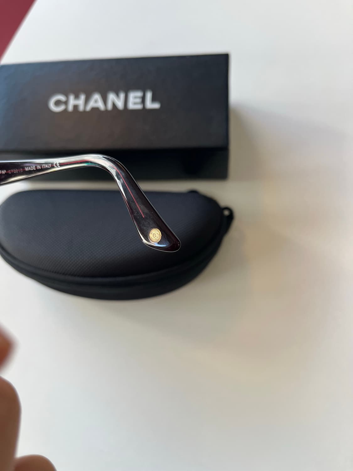 샤넬 90‘s chanel 빈티지 선글라스 mod.5007 와인 상품이미지8