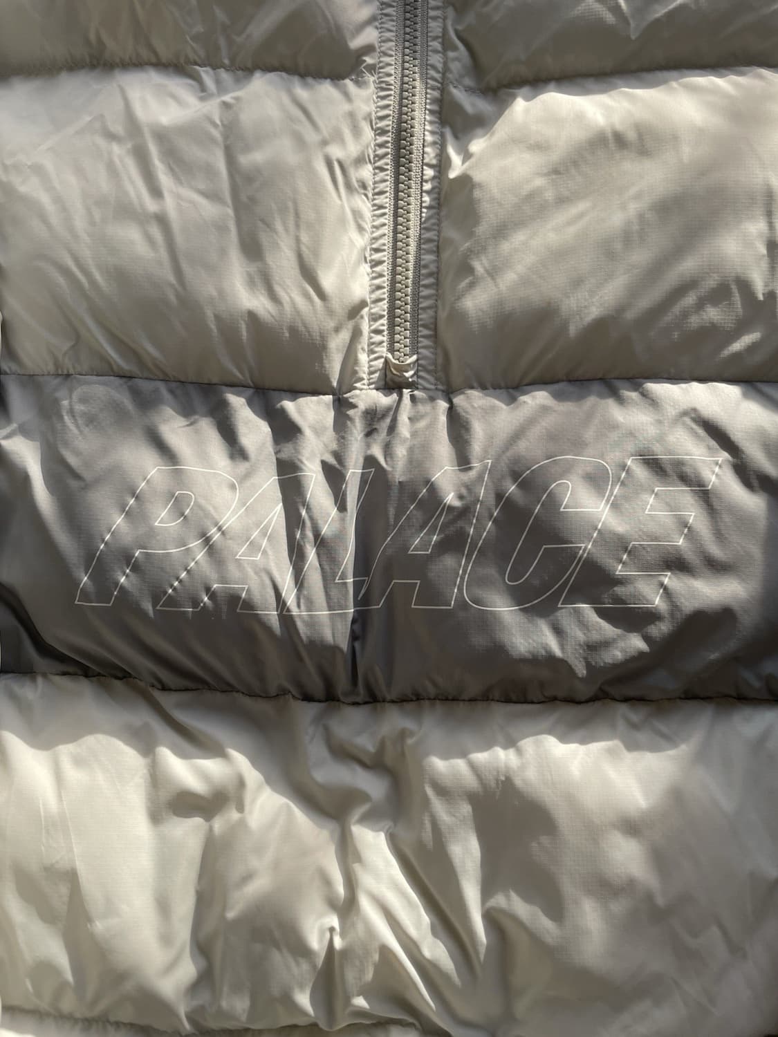 팔라스 하프 집 푸파 그레이 패딩 상품이미지2