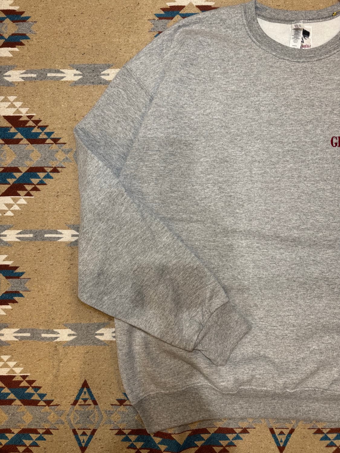 [XL] 와코마리아 x 고스트쉘 맨투맨 그레이 상품이미지2