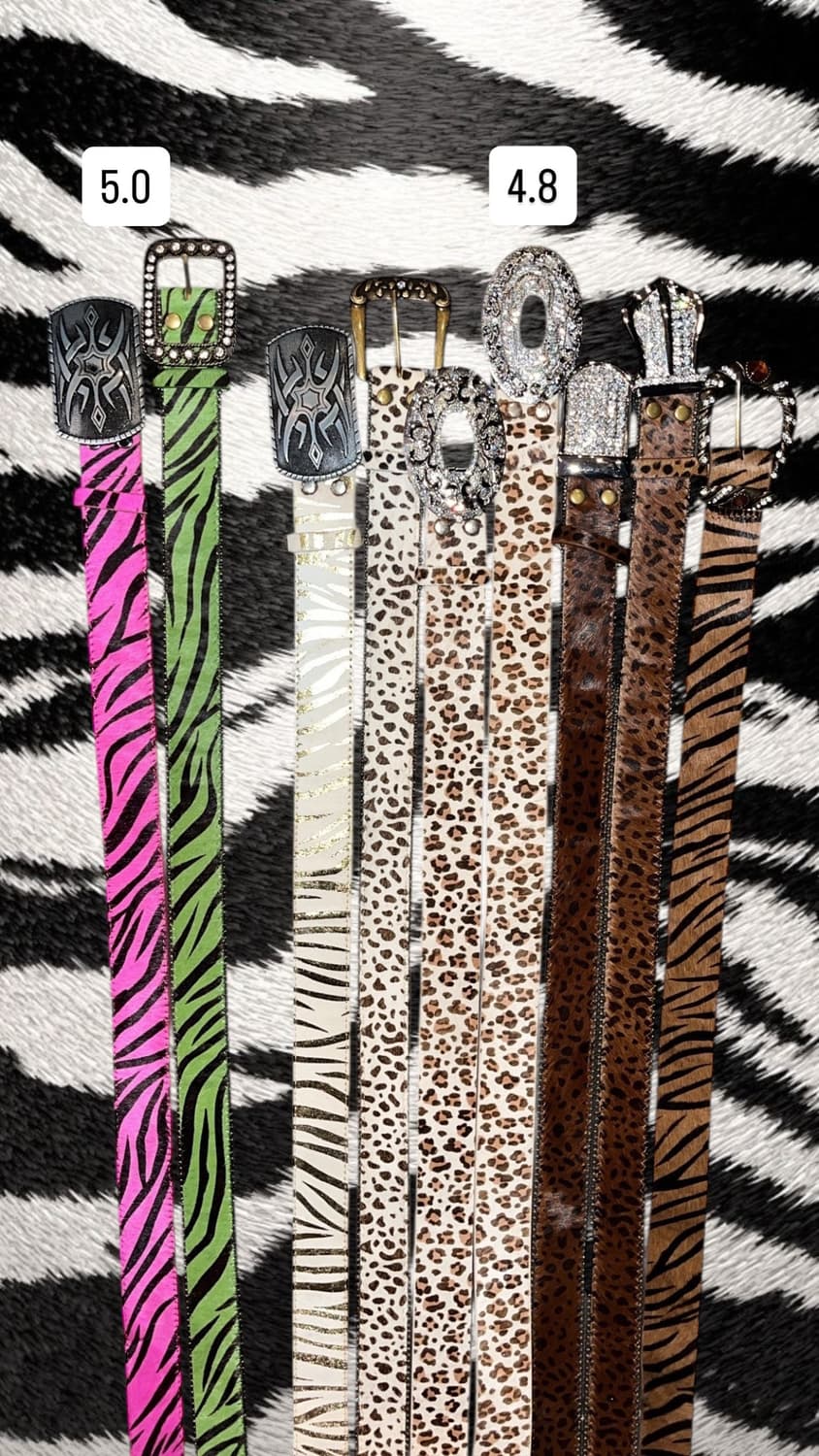 리얼송치&가죽 벨트 펑크y2k갸루 상품이미지2