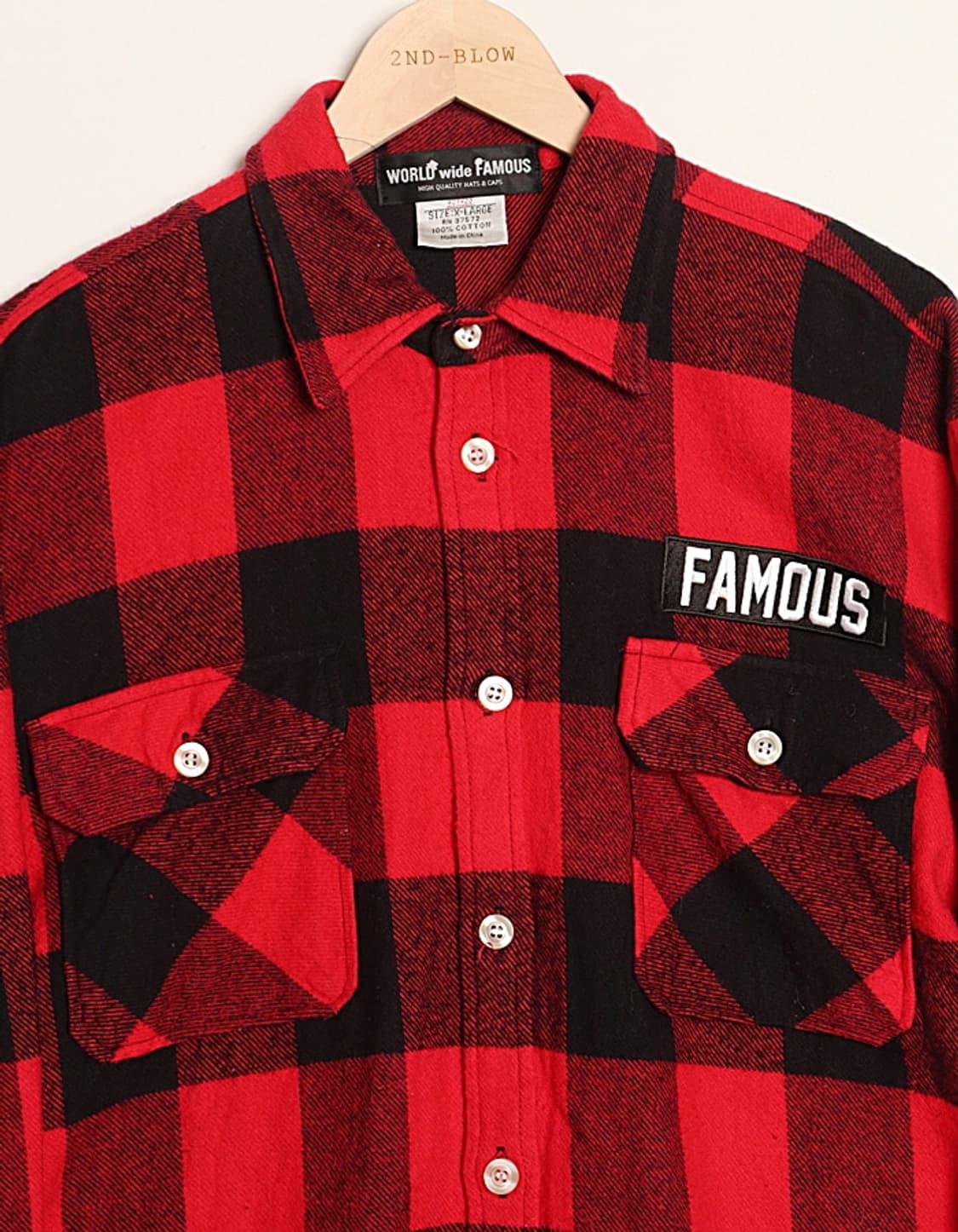  WORLD side FAMOUS BuffaloCheck Flannel 상품이미지2