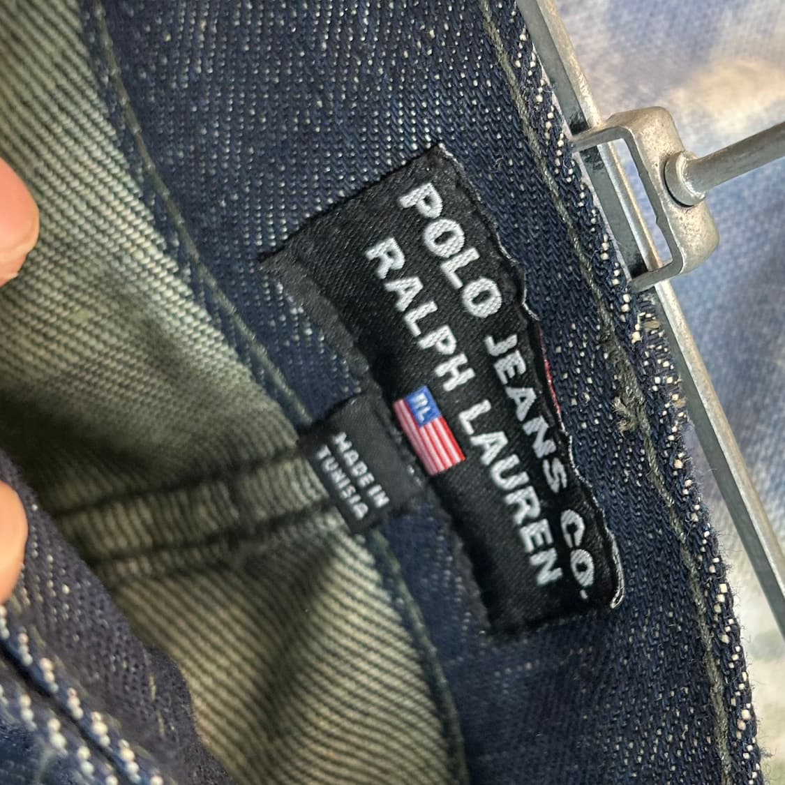 폴로 진스 와이드 데님 팬츠 상품이미지8
