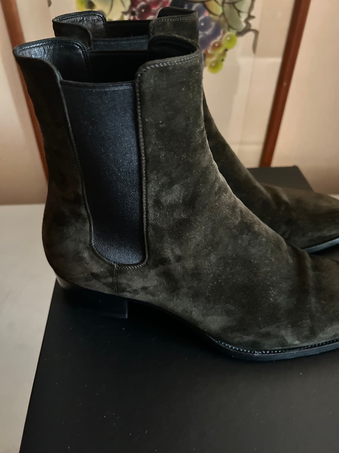 생로랑 스웨이드 부츠 상품이미지5