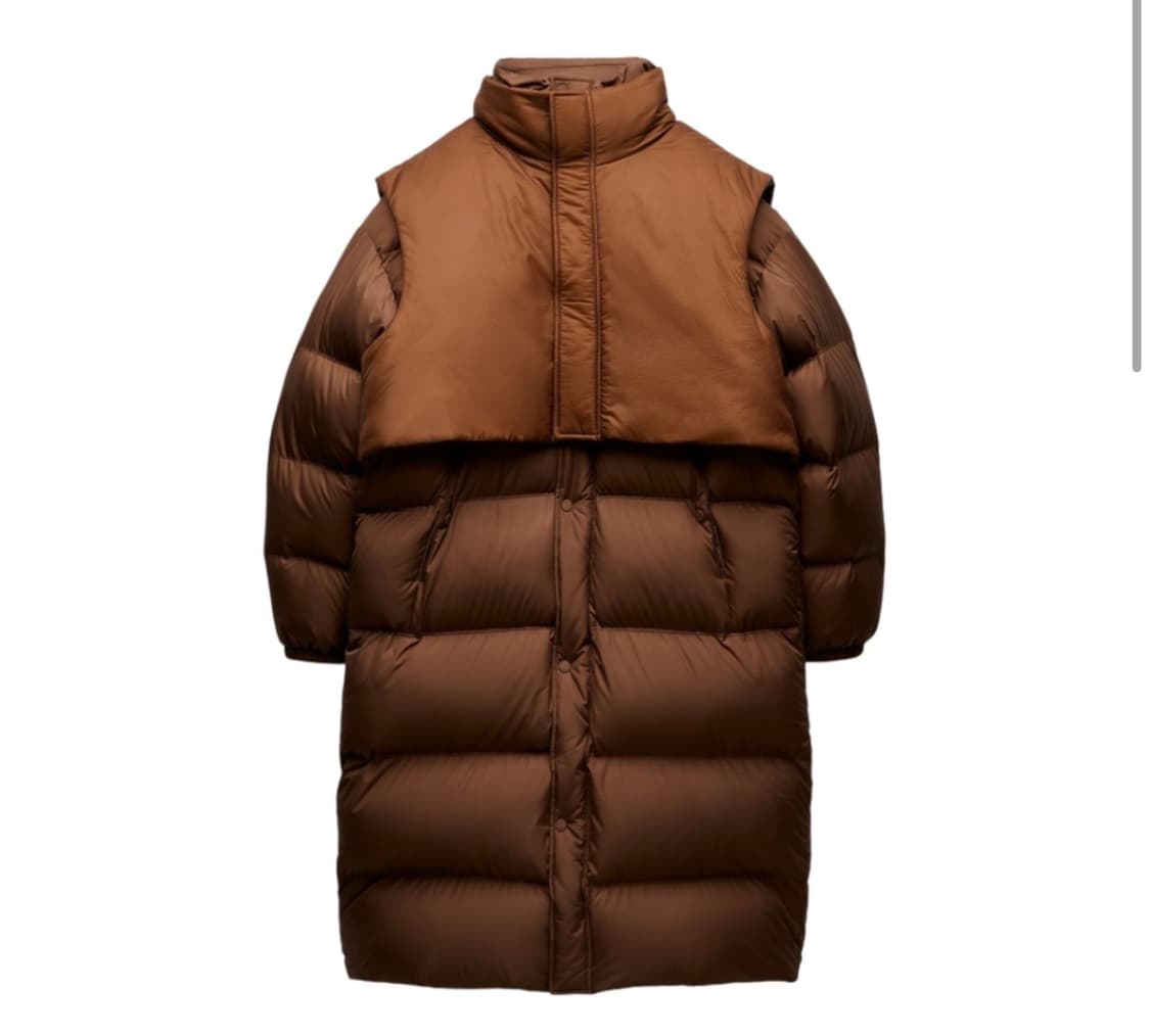 자라 아더에러 롱패딩 상품이미지1