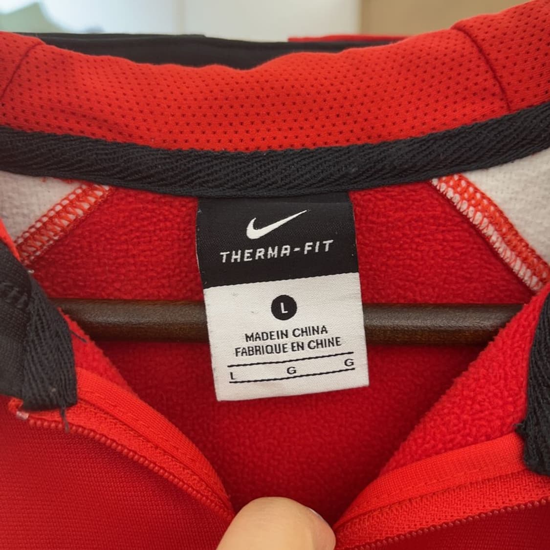 나이키 더마핏 스포티 러닝 반집업 후드티 L C09513 상품이미지5