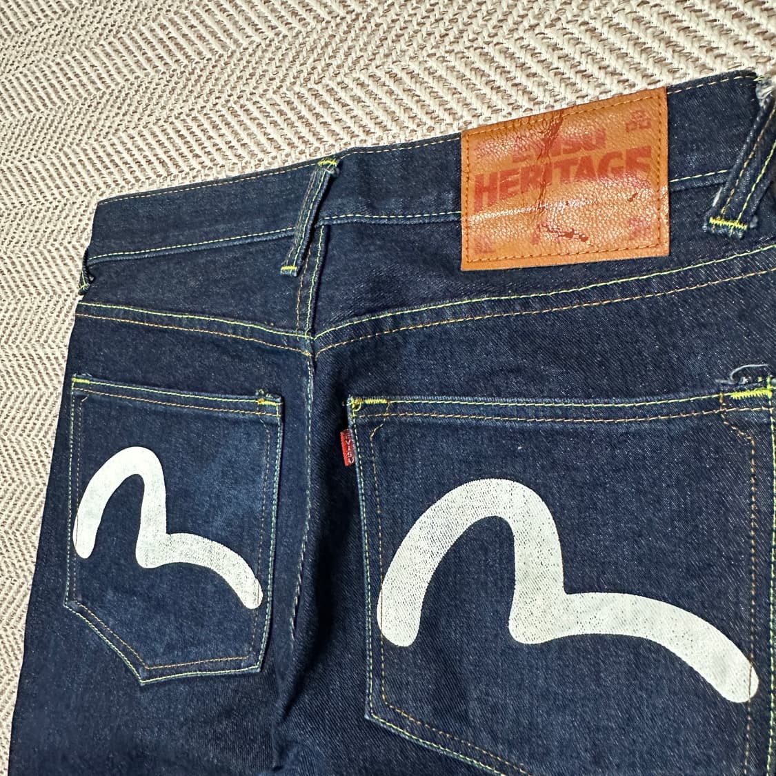 EVISU denim work pants jeans vintage 상품이미지3