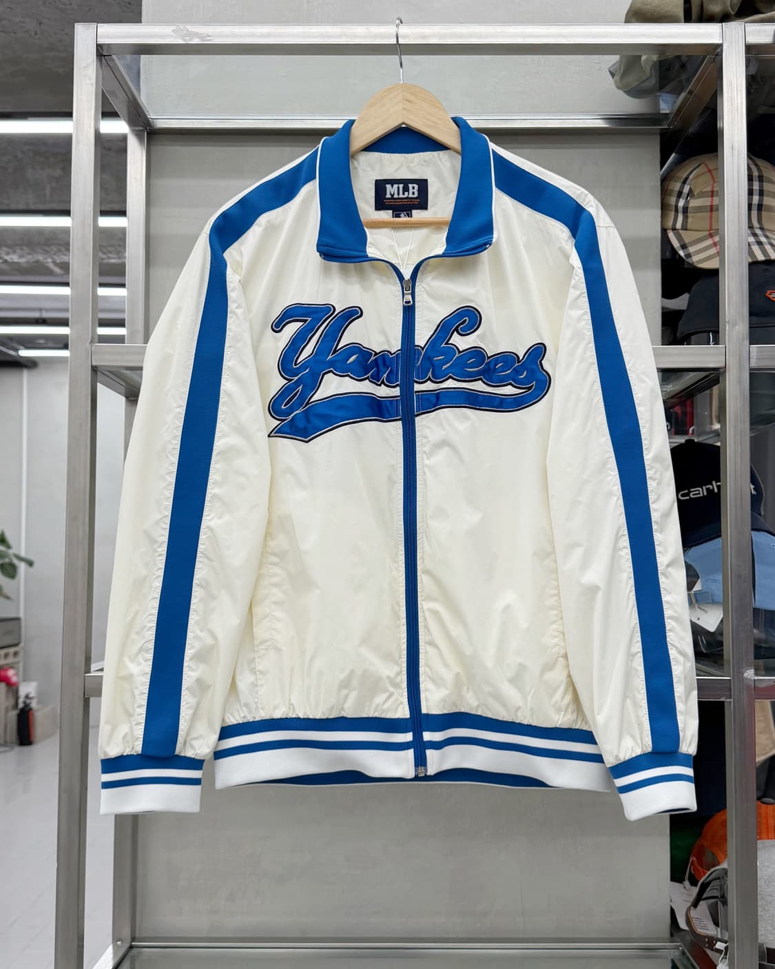 MLB 00s 뉴욕 양키즈 나일론 트랙 자켓 상품이미지1
