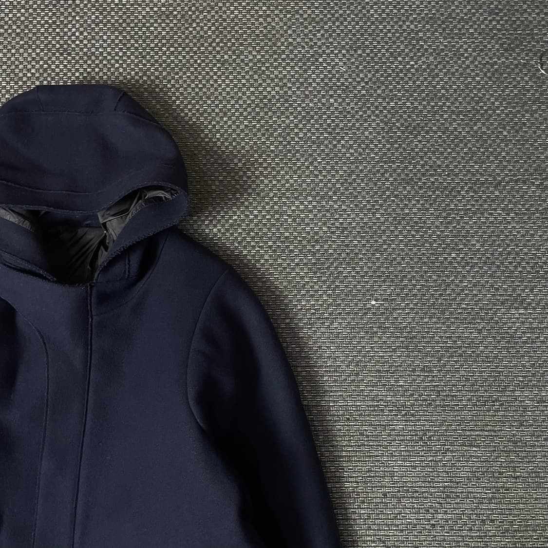 로파이 네이비 떡볶이 더플코트 L 상품이미지6