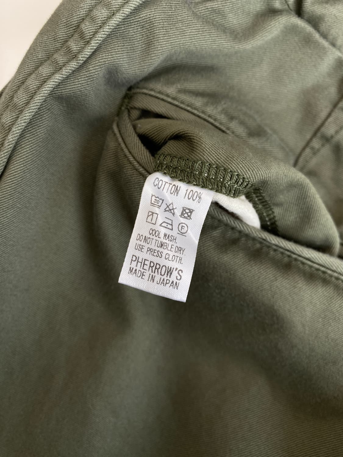 페로우즈 U.S.Army M-41 치노 팬츠 상품이미지8