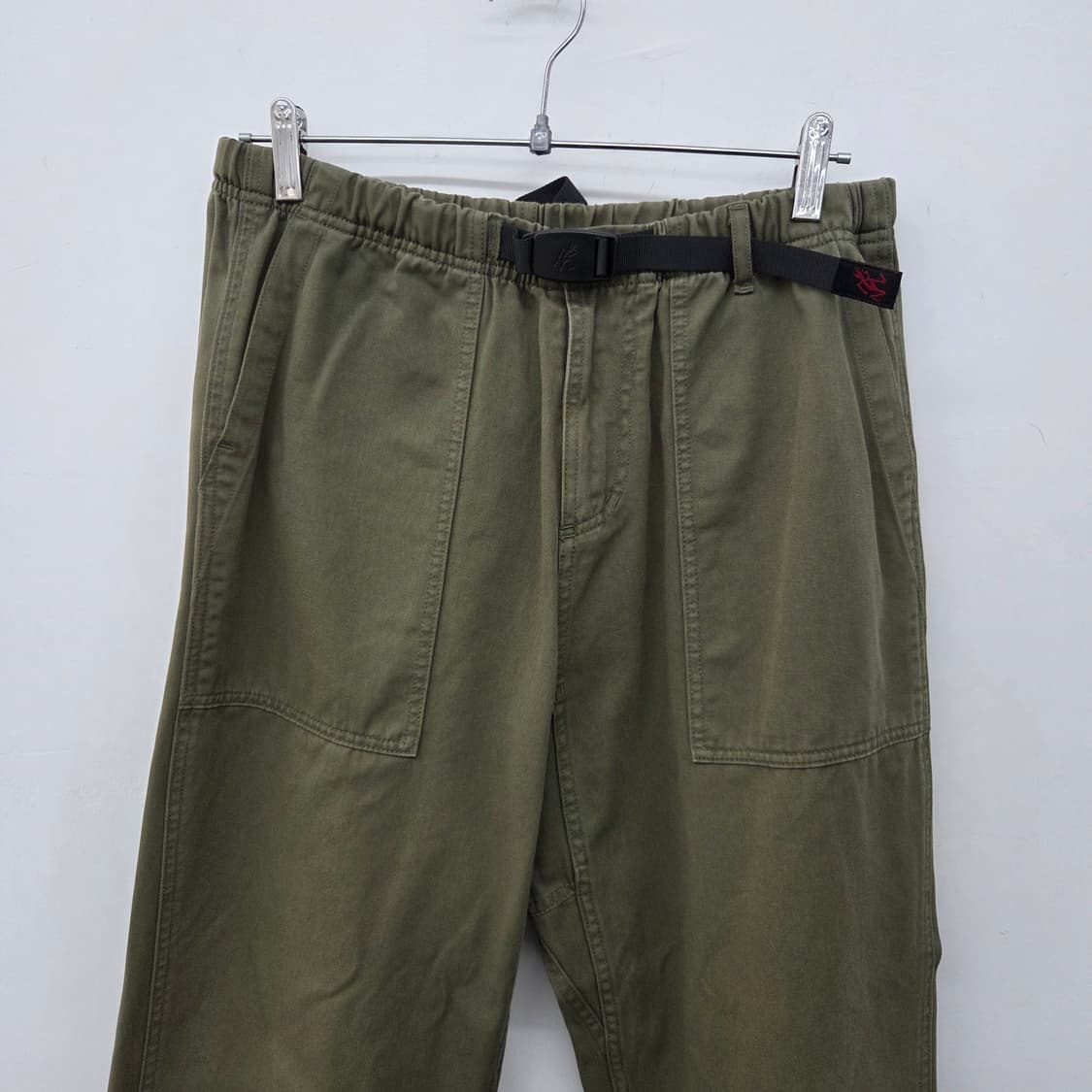 그라미치 카키색 벨티드 팬츠 남M 30in 상품이미지2