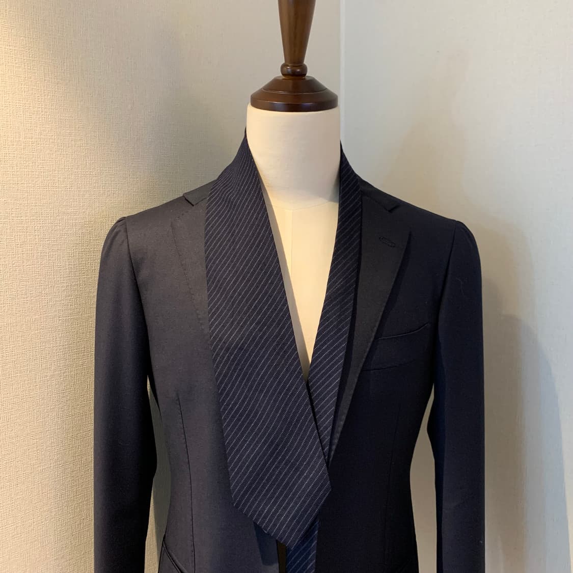 돌체앤가바나(D&G) 스트라이프 명품넥타이 혼방 신형라벨 A+ 클래식룩 상품이미지1