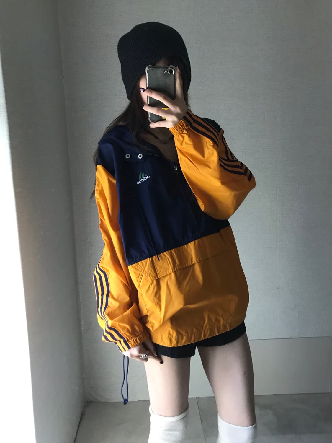 아디다스 90s 반집업 바람막이 상품이미지4