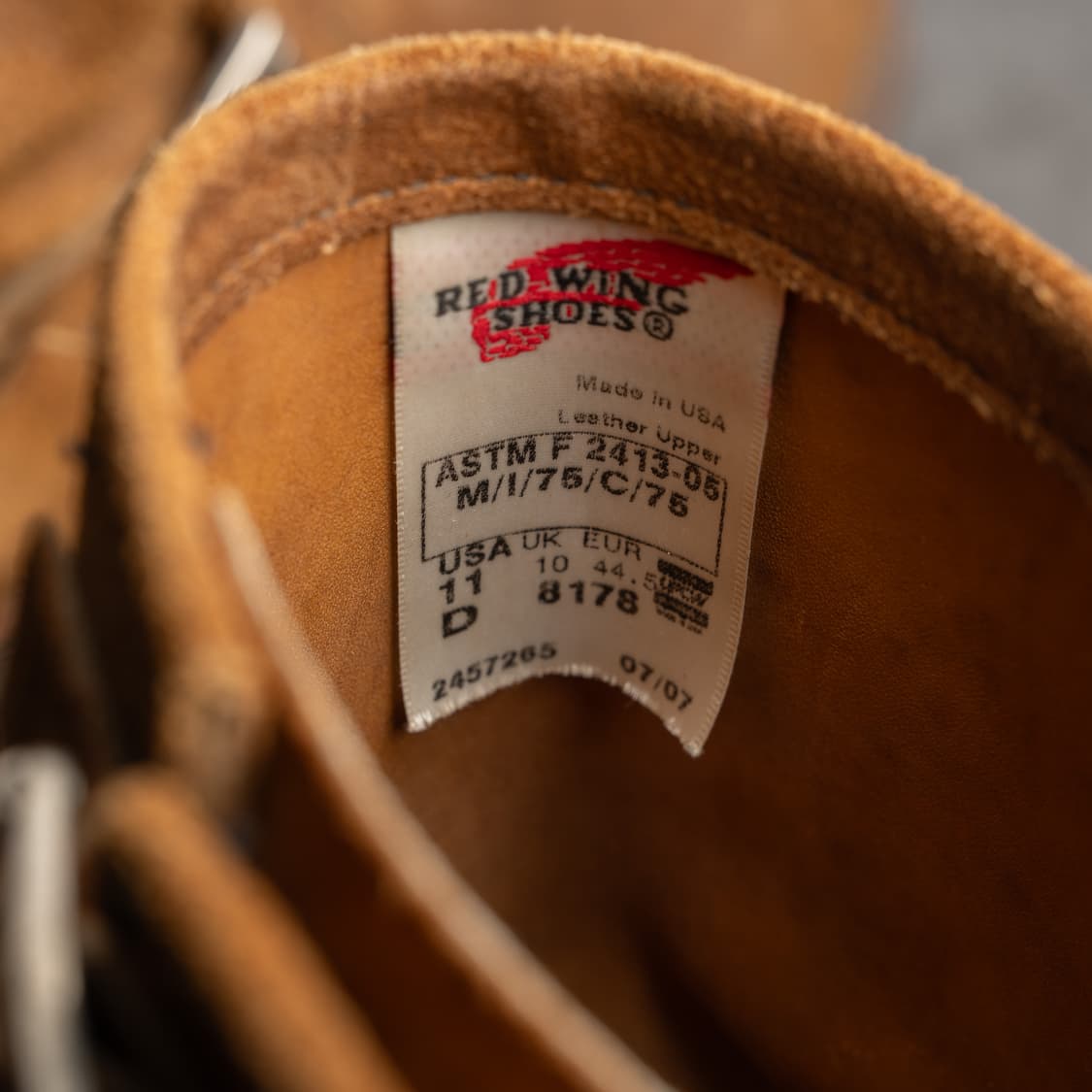 레드윙 8178 11d 러프아웃 엔지니어부츠 상품이미지7
