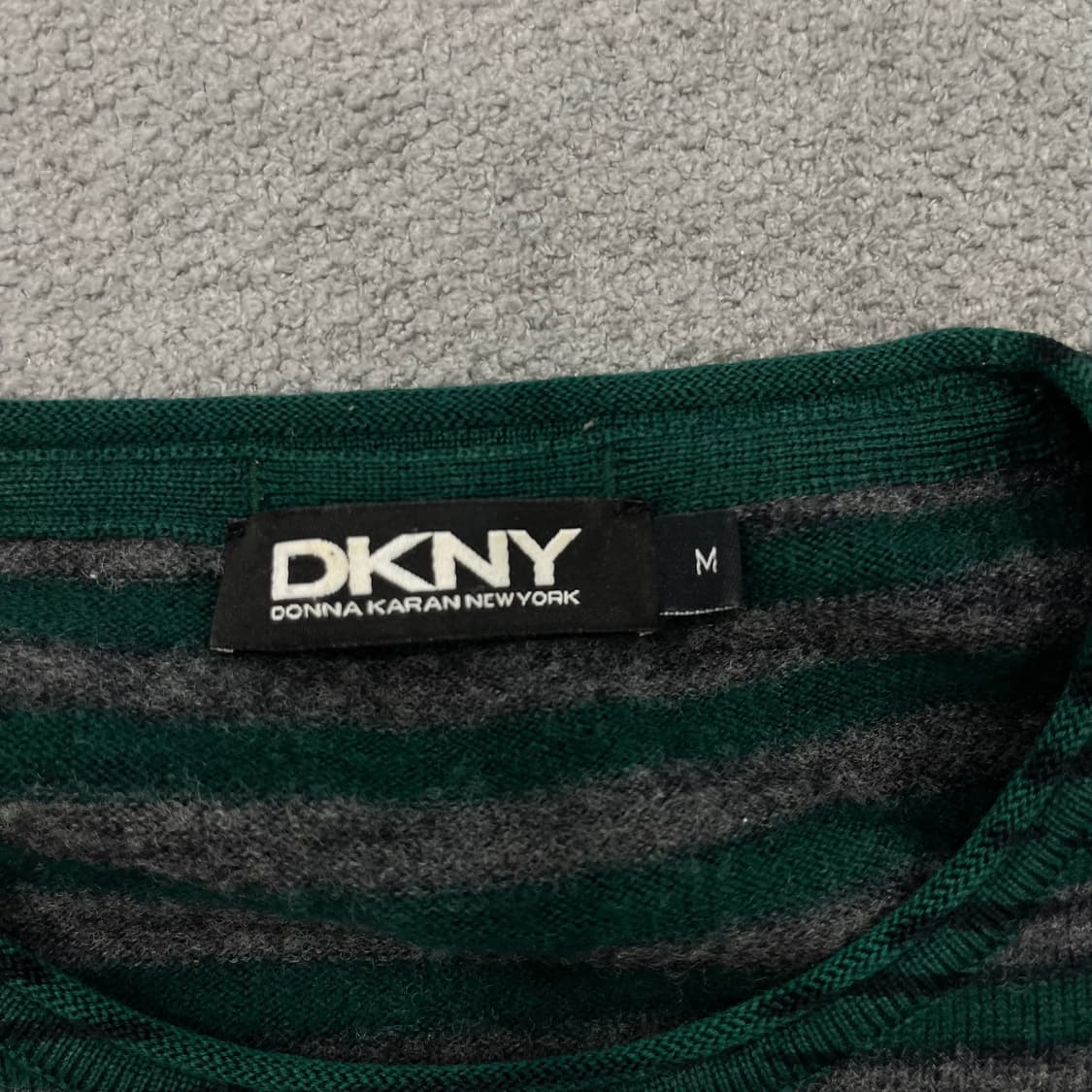 M DKNY 울 스트라이프 니트 상품이미지4
