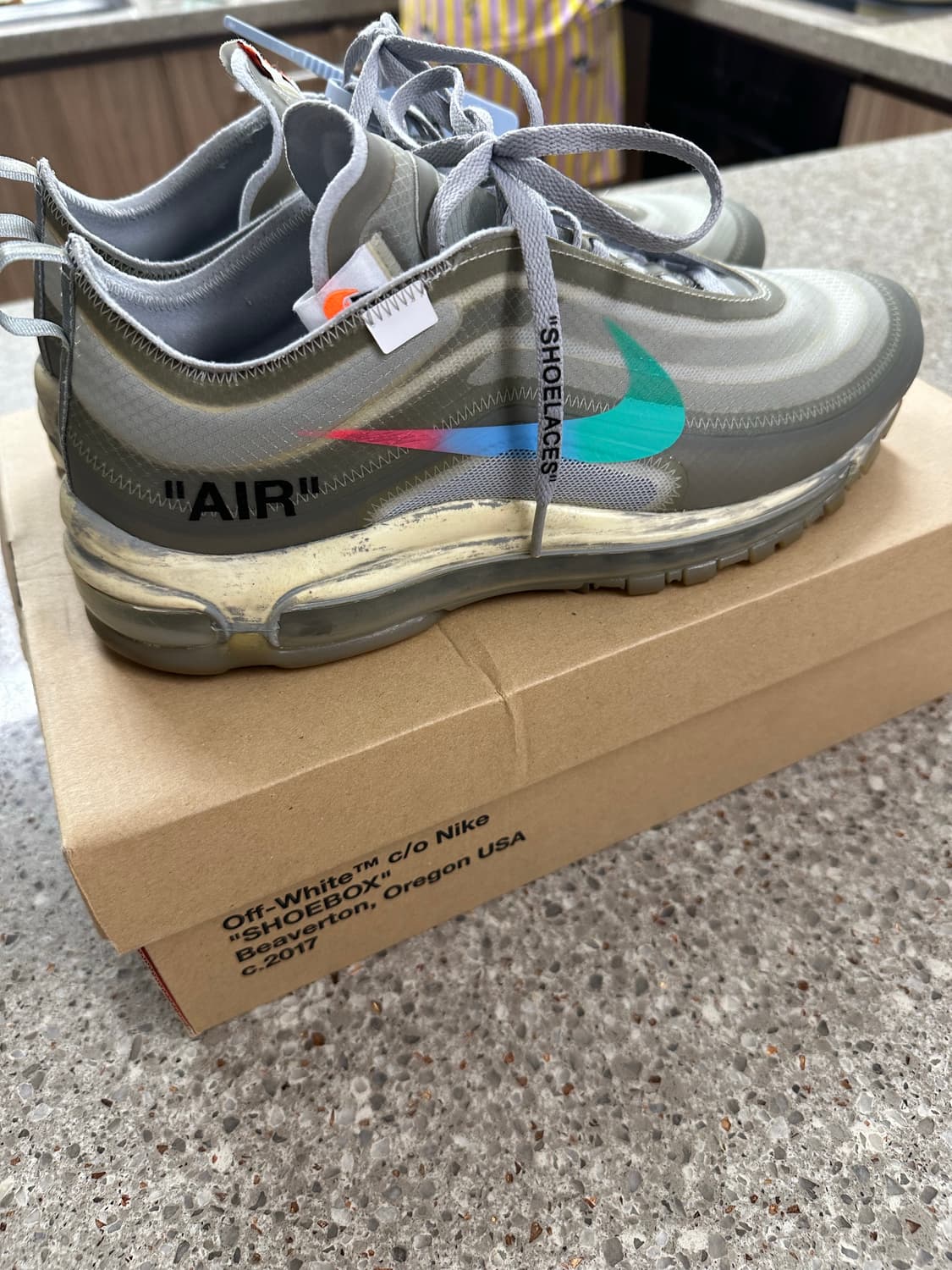 나이키 에어맥스97 Off-White OG 멘타 상품이미지1