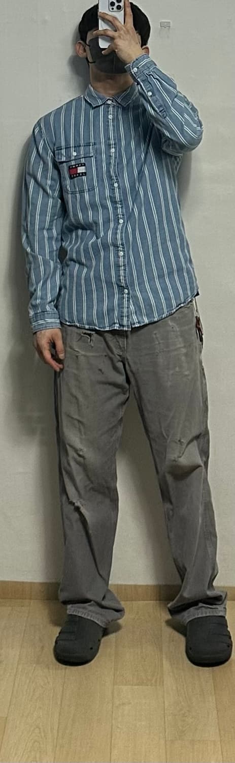 타미힐피거 스트라이프 셔츠 상품이미지5