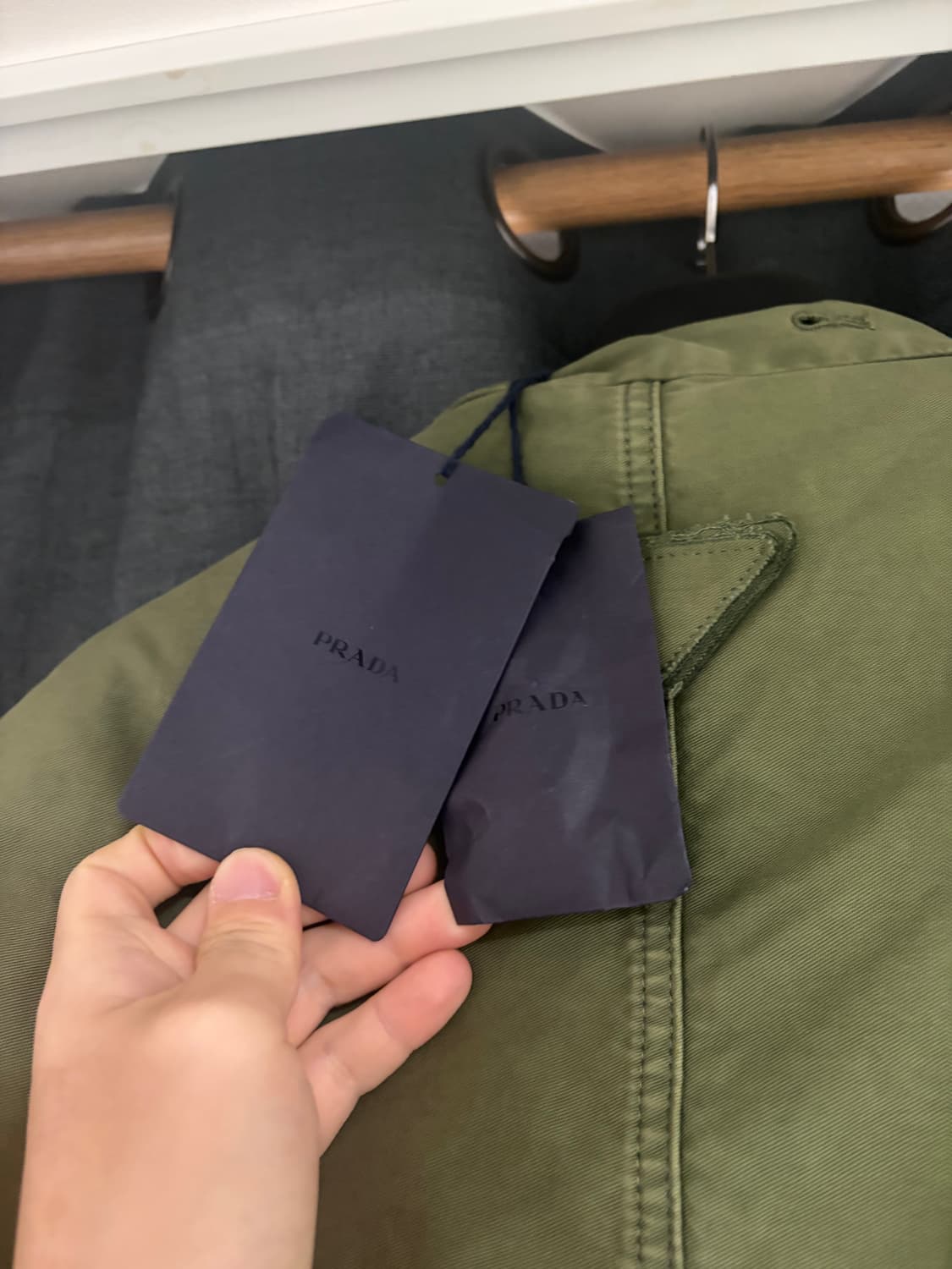 프라다 롱코트 야상 상품이미지3