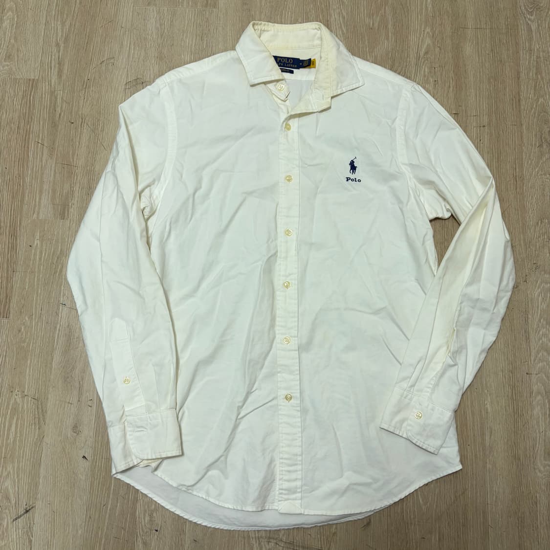 폴로 랄프로렌 화이트 옥스포드 셔츠 M/95  상품이미지1