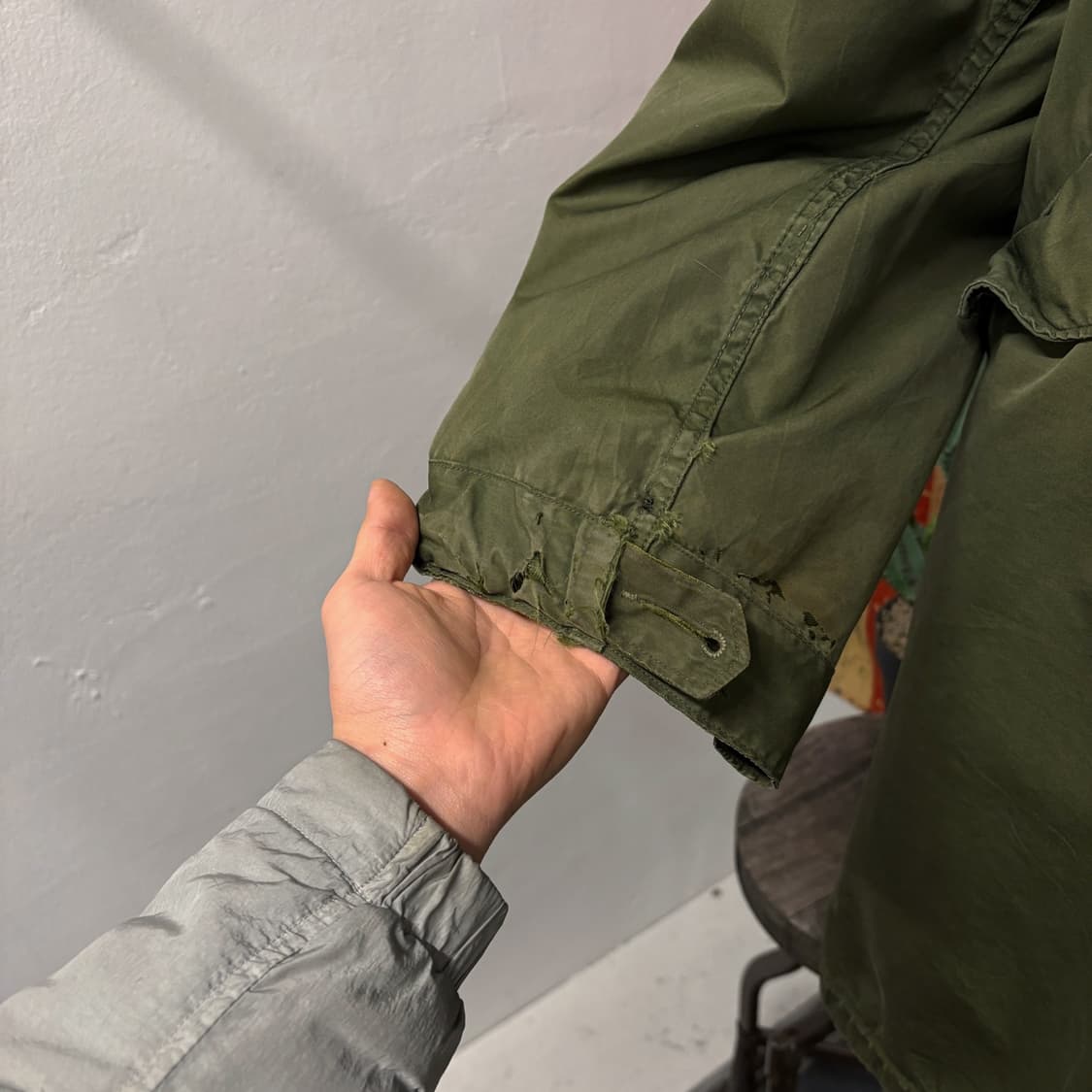 50s 오리지널 밀리터리 M-51 1952년 생산 피쉬테일 파카 N433 상품이미지5