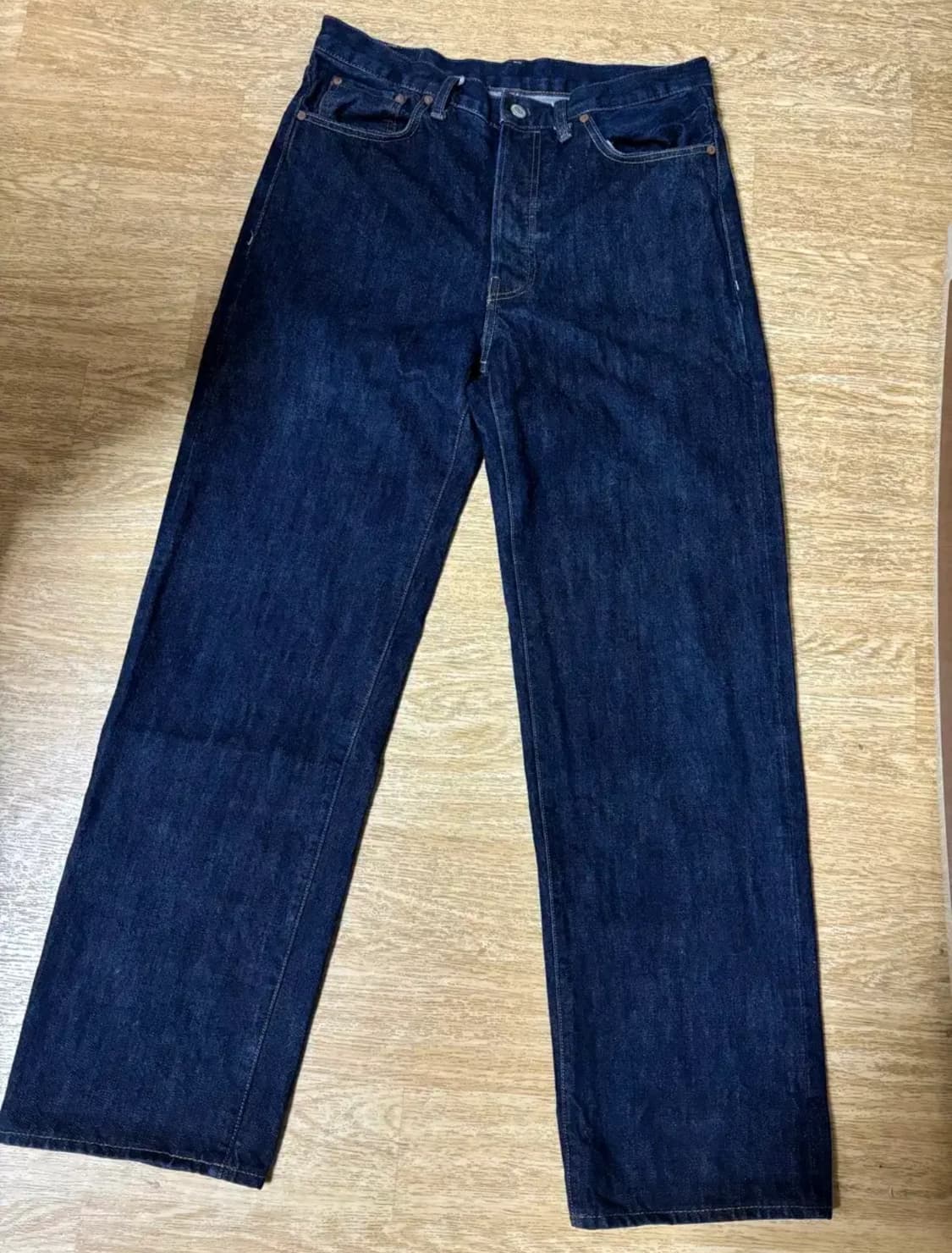 아웃스탠딩 / 40s 셀비지 데님 팬츠 인디고 / 30 상품이미지3