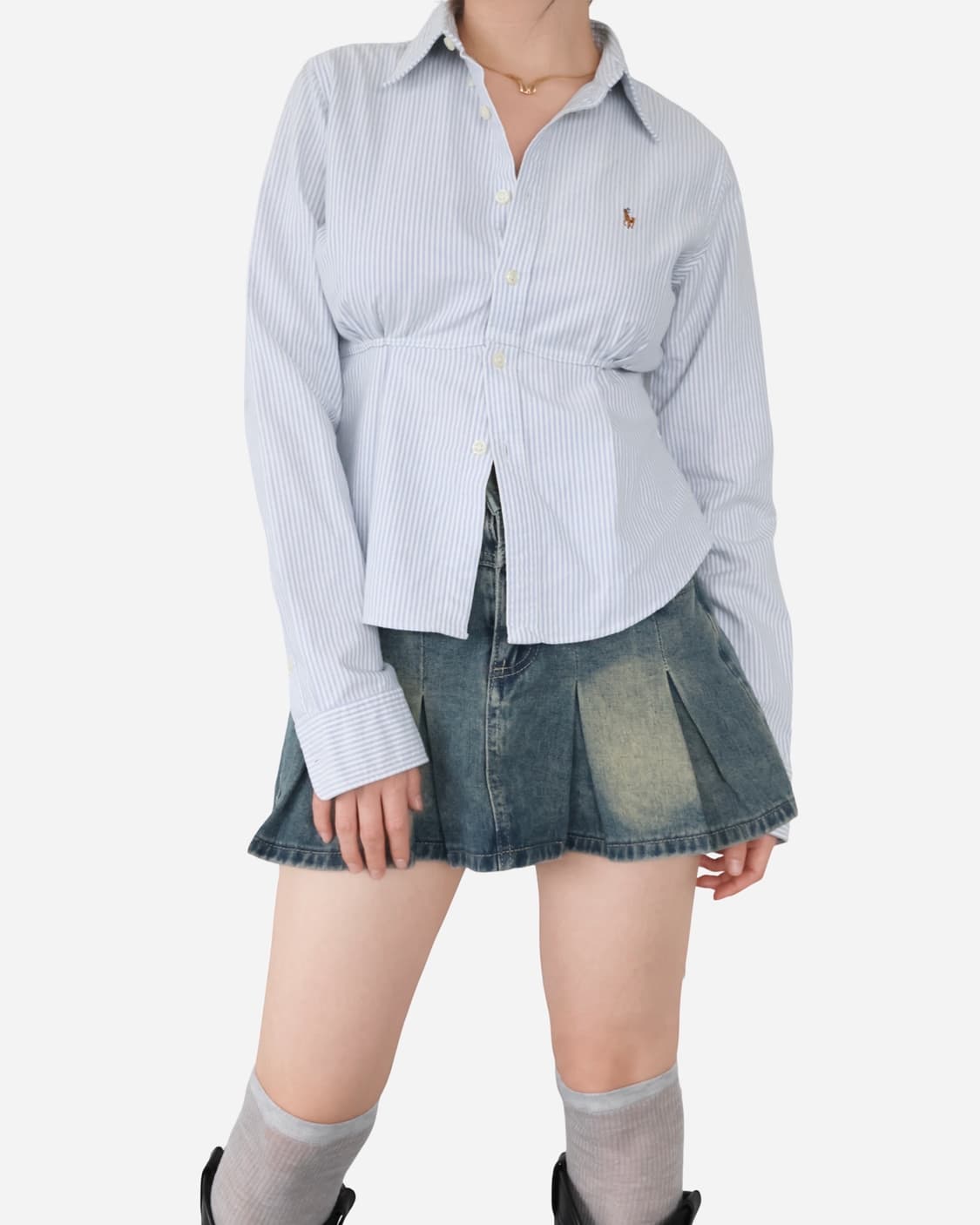 Ralph Lauren Remake Striped Shirt 상품이미지3