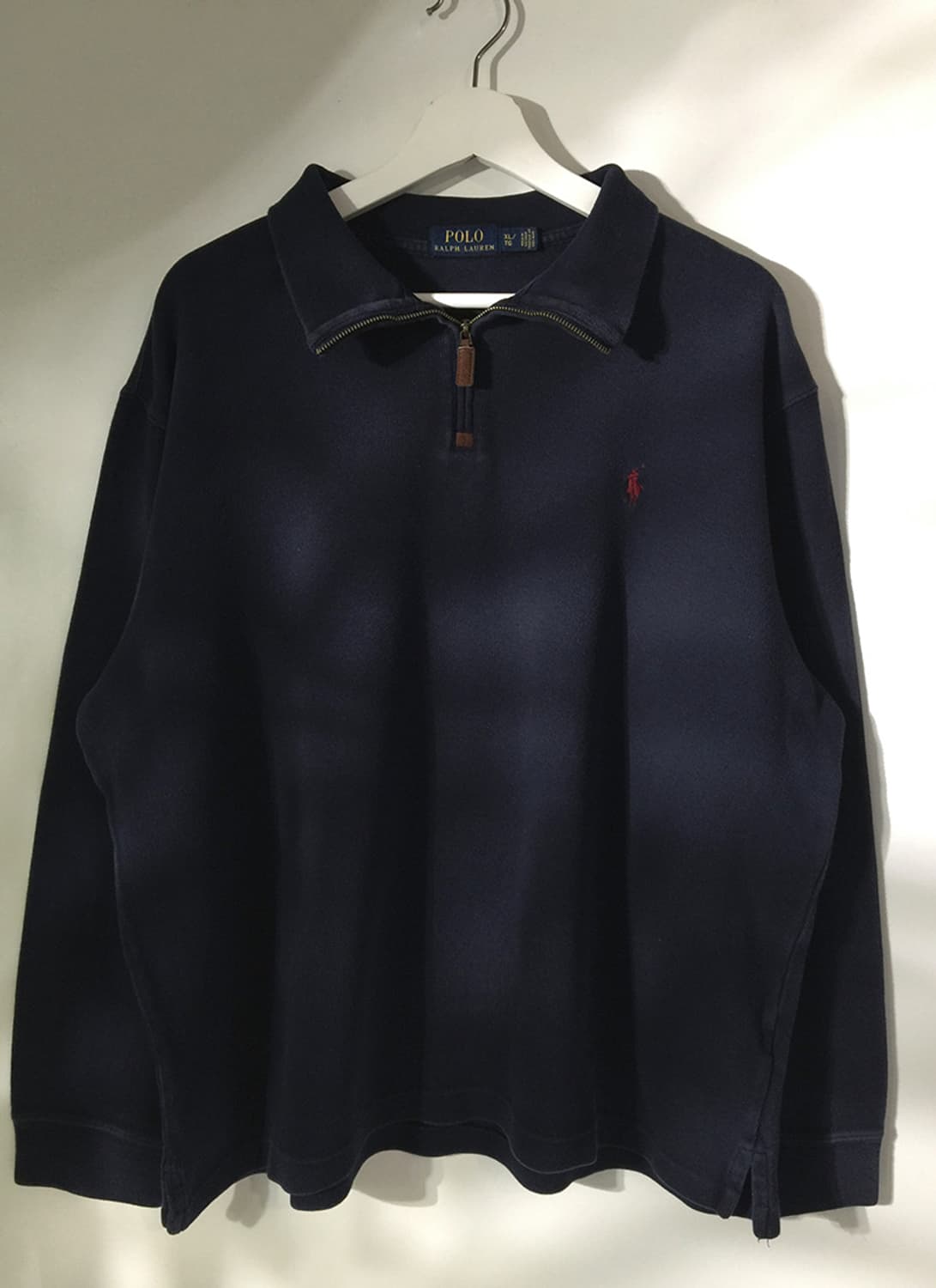 (MAN) 폴로랄프로렌 스웻 반집업 XL 상품이미지6