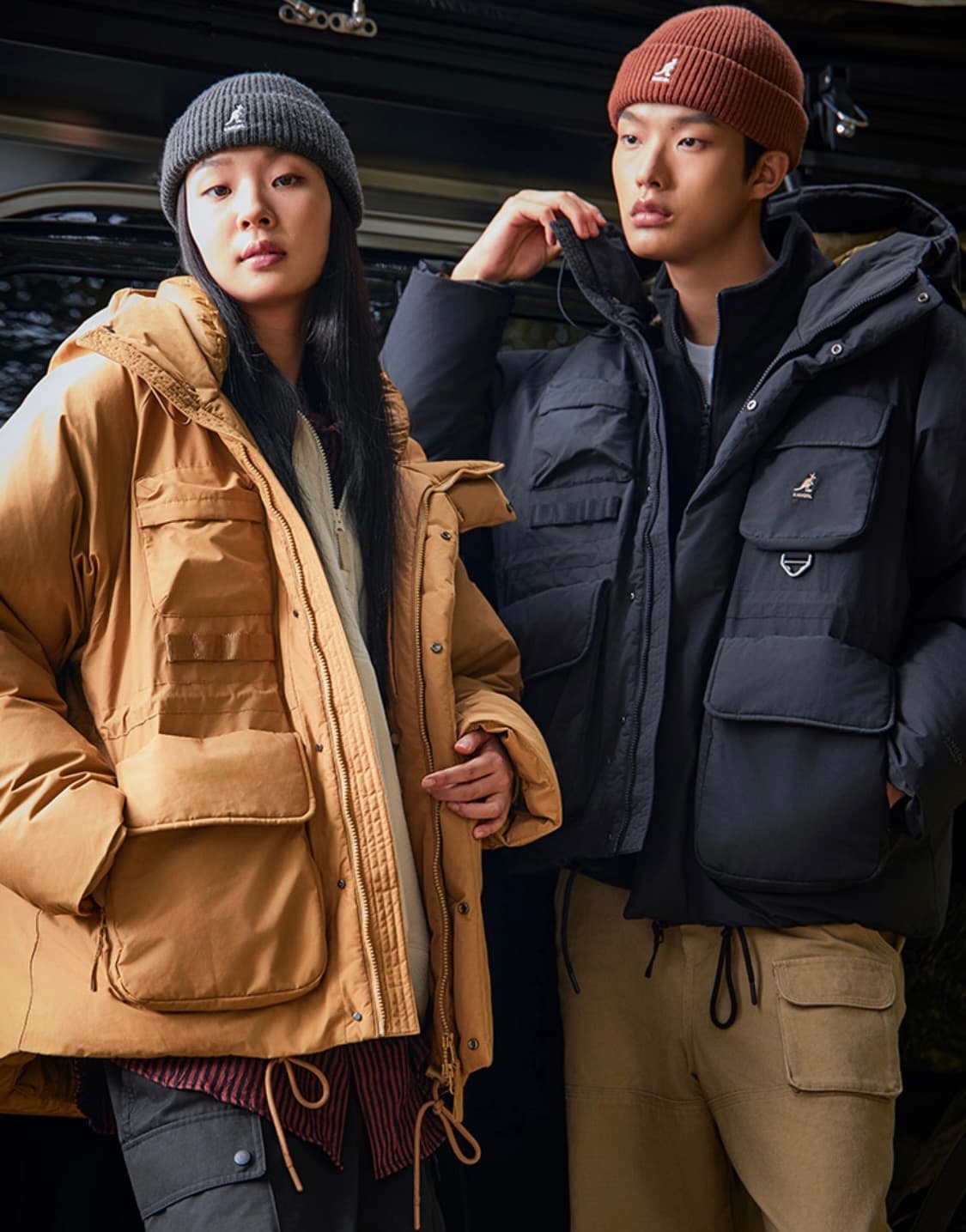 캉골 레트로코어 마운틴 패딩 상품이미지8