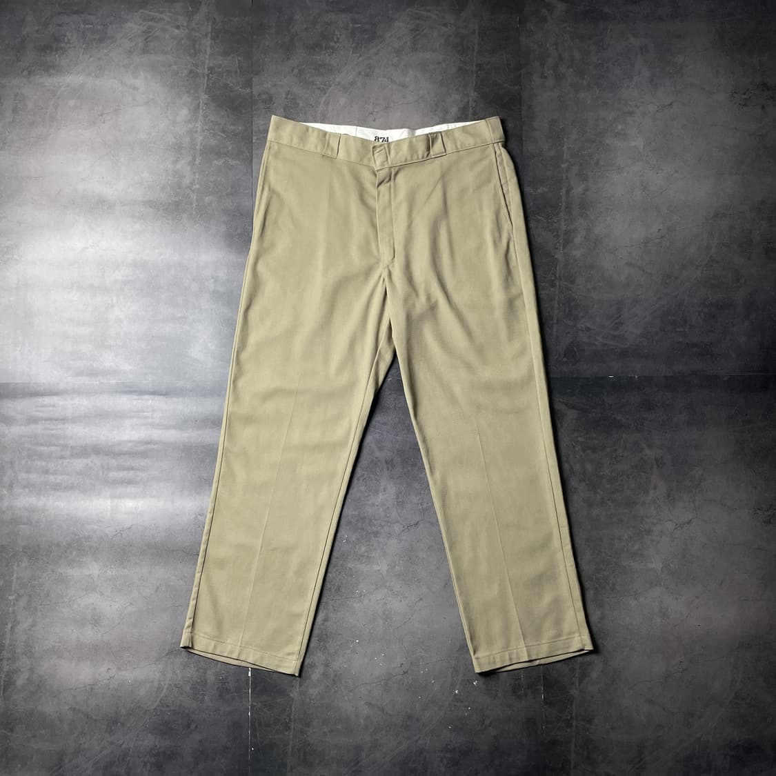 DICKIES 디키즈874 빈티지 베이지 코튼 워크 팬츠 A00827 상품이미지1