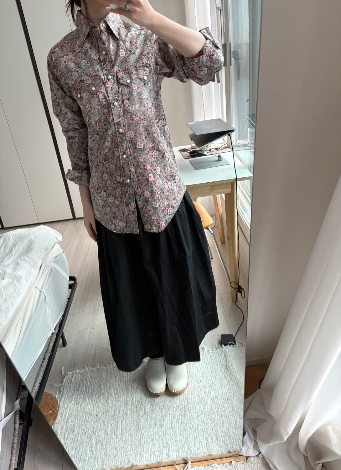 Flower Western Shirts 상품이미지7