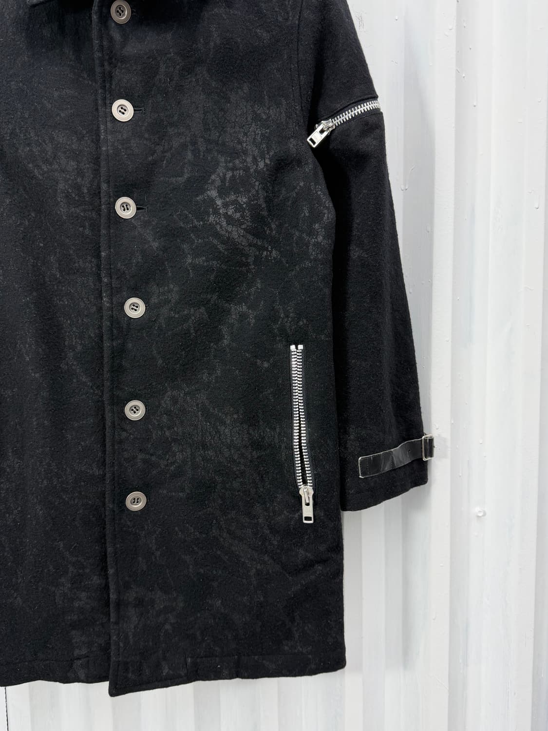 No future crack half coat 상품이미지7