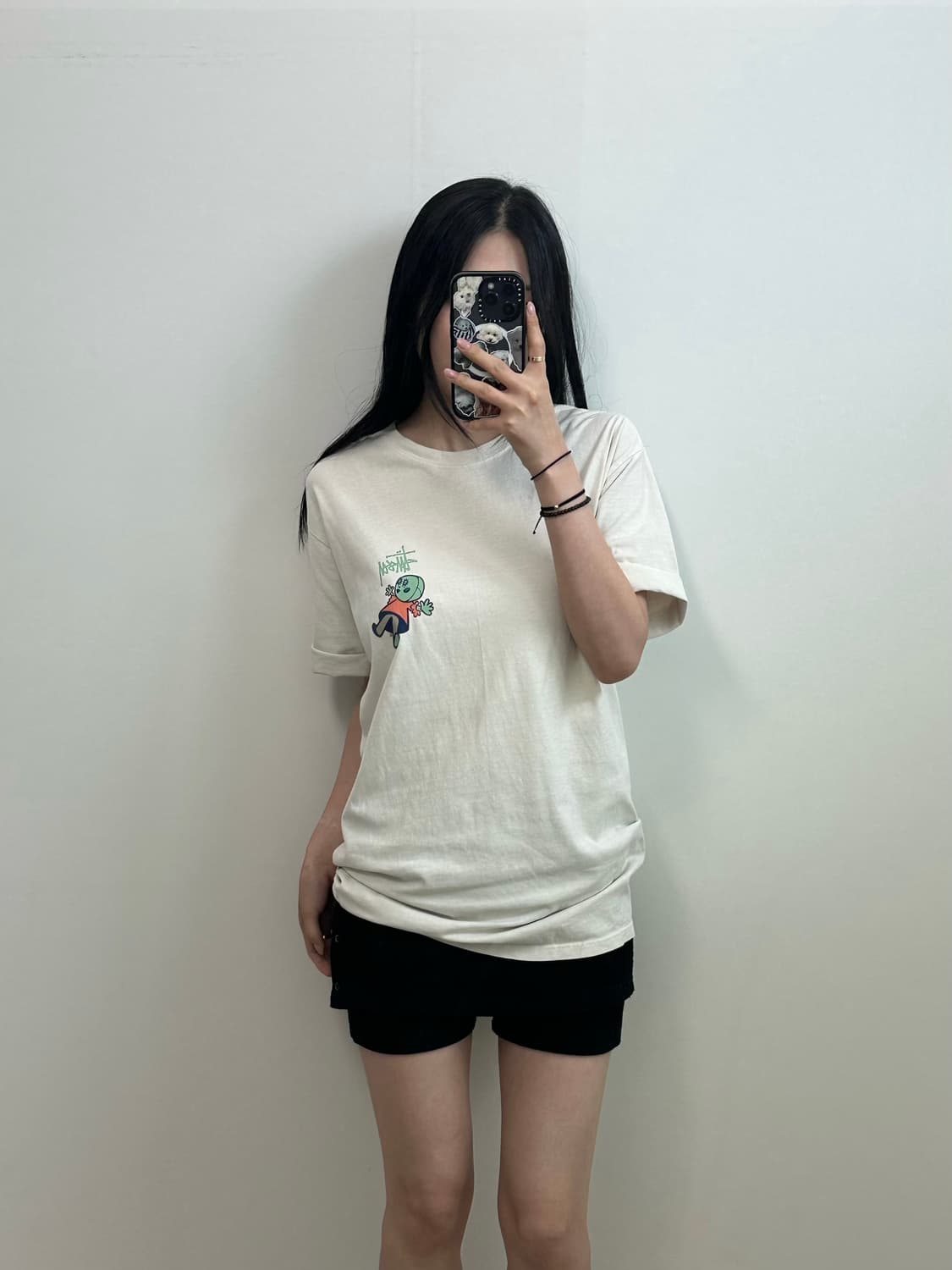 스투시 돌리 피그먼트 다이드 반팔 티셔츠 상품이미지2