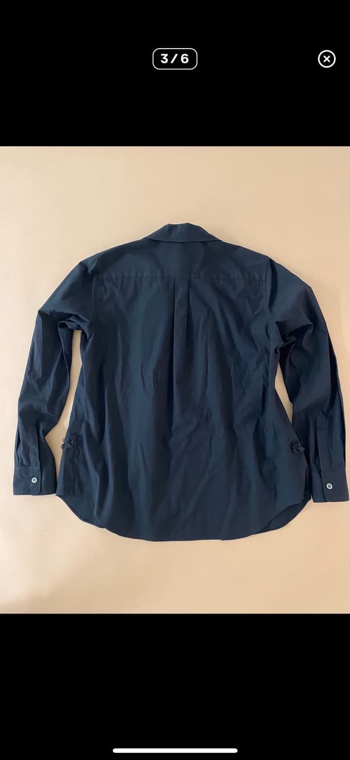 comme des garcons black frill shirt 상품이미지4