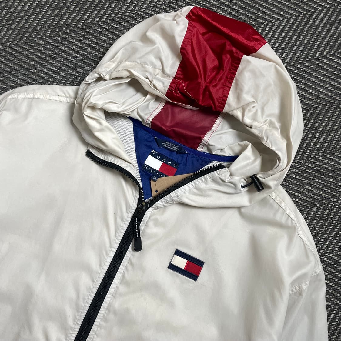 00s 타미힐피거 스펠아웃 빅로고 바람막이o 4539 상품이미지4