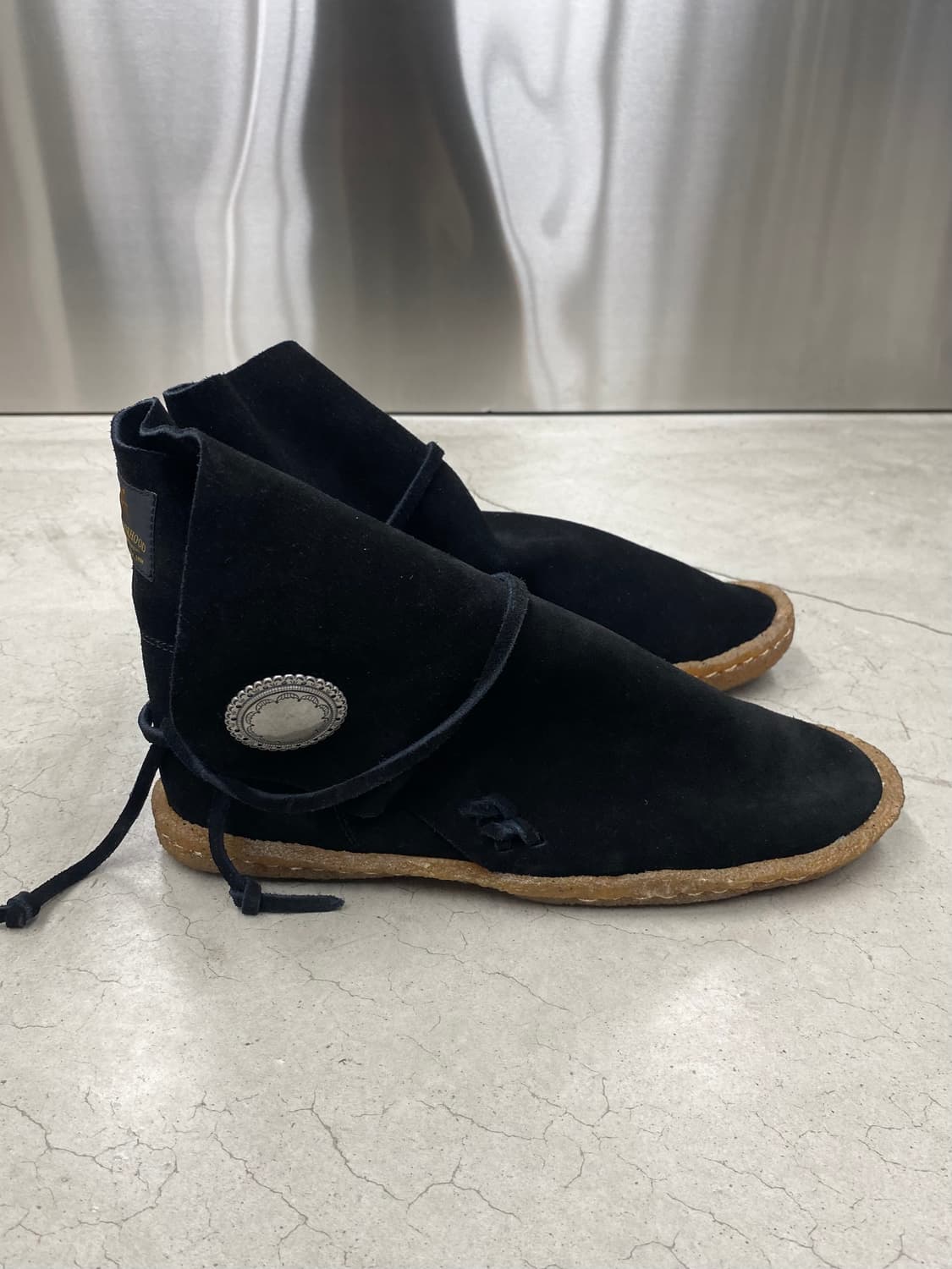 네이버후드 카우하이드 콘초 모크 부츠 상품이미지5