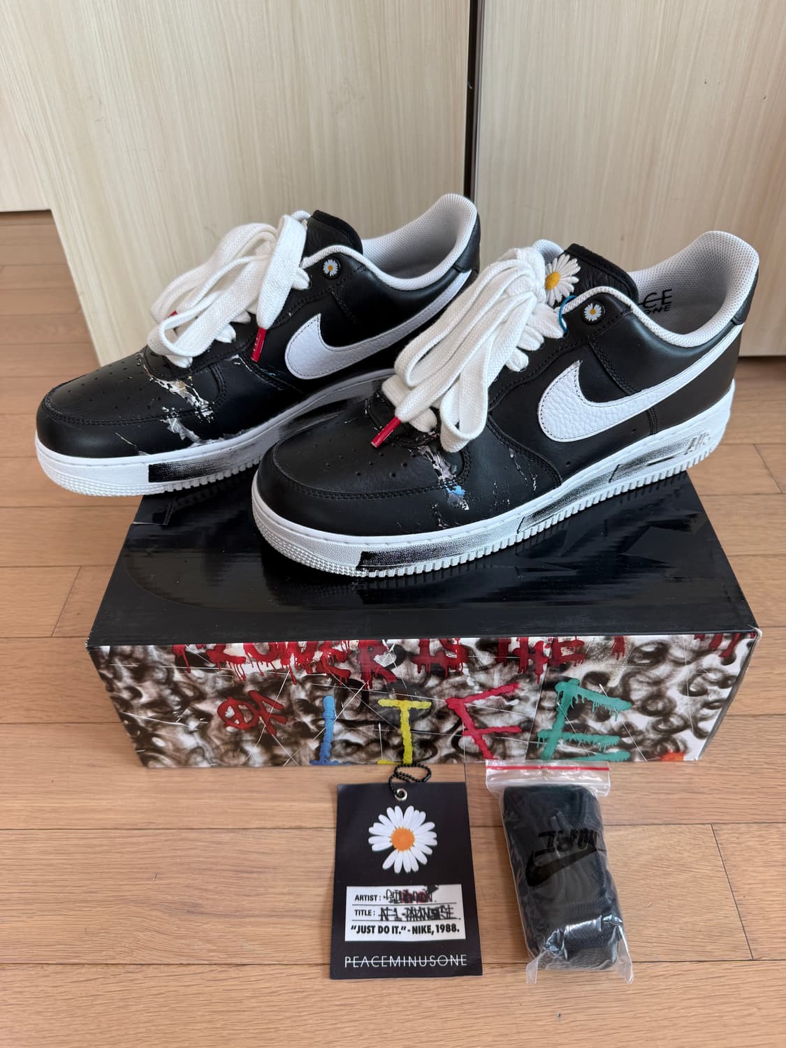 [310] 나이키 피스마이너스원 피마원 에어포스1 로우 파라노이즈 지디 상품이미지1