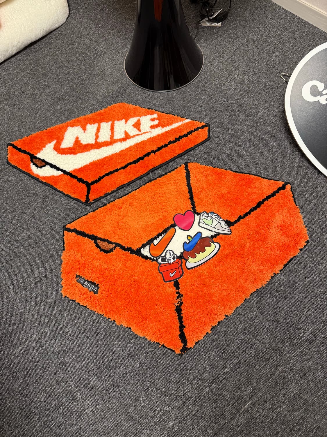 [ONE SIZE] 나이키 박스 러그 매트 오렌지 상품이미지4