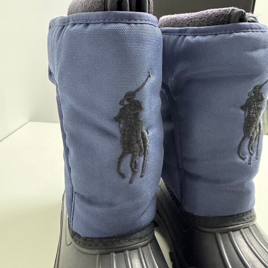 폴로 랄프로렌 키즈 방한 부츠 네이비 210 상품이미지2