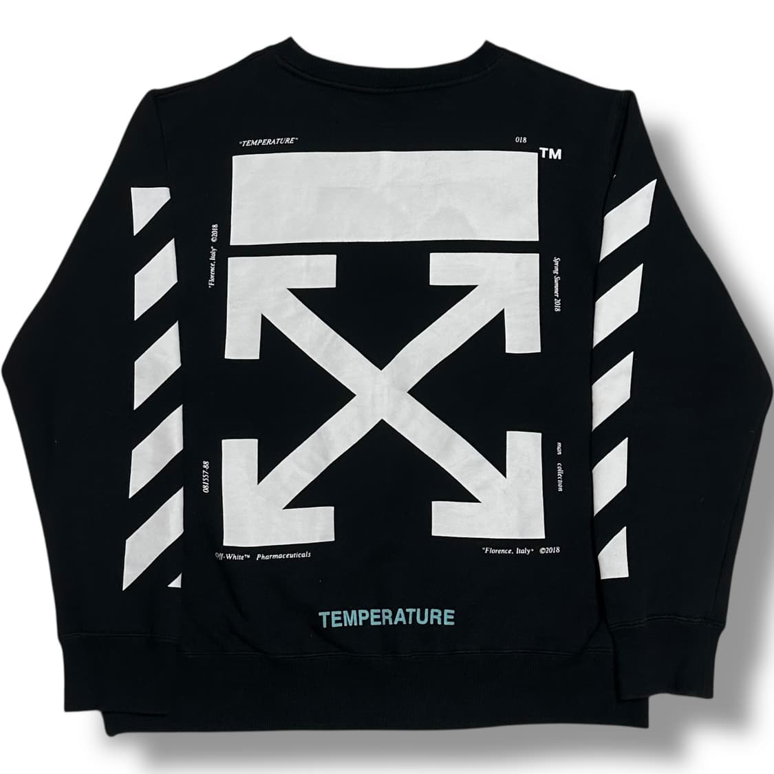 Off-White 2018 S/S 모나리자 애로우 오버사이즈 맨투맨 상품이미지2