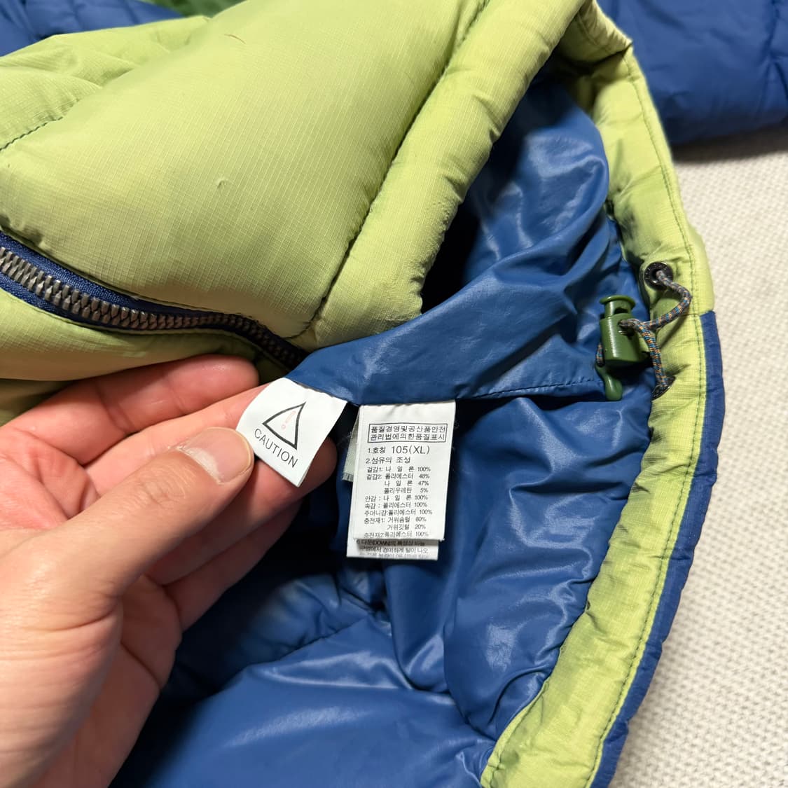 노스페이스 아이거 구스다운 패딩 자켓 상품이미지5