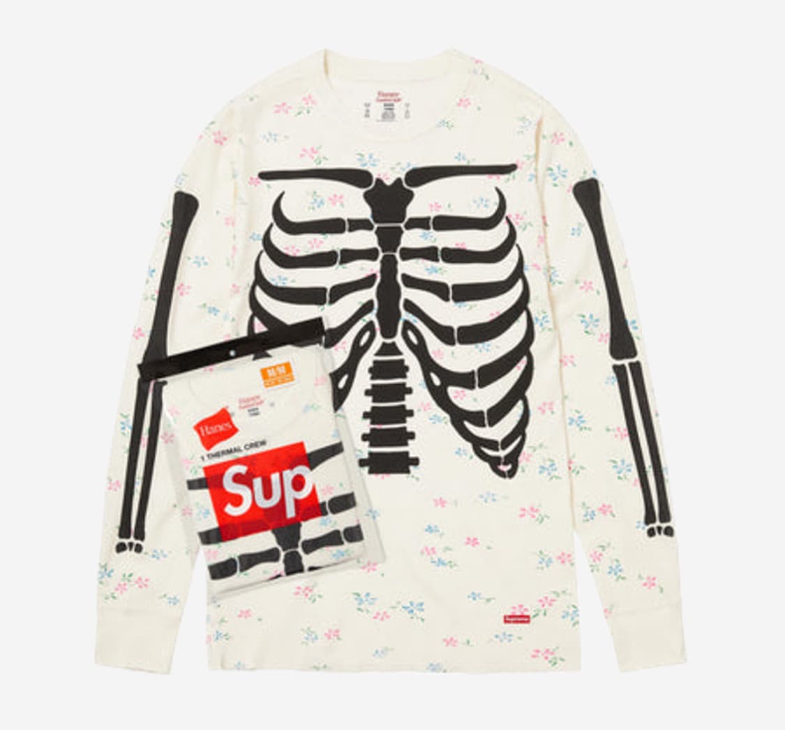 슈프림 헤인즈 본 써멀 플라워 (L) 상품이미지1