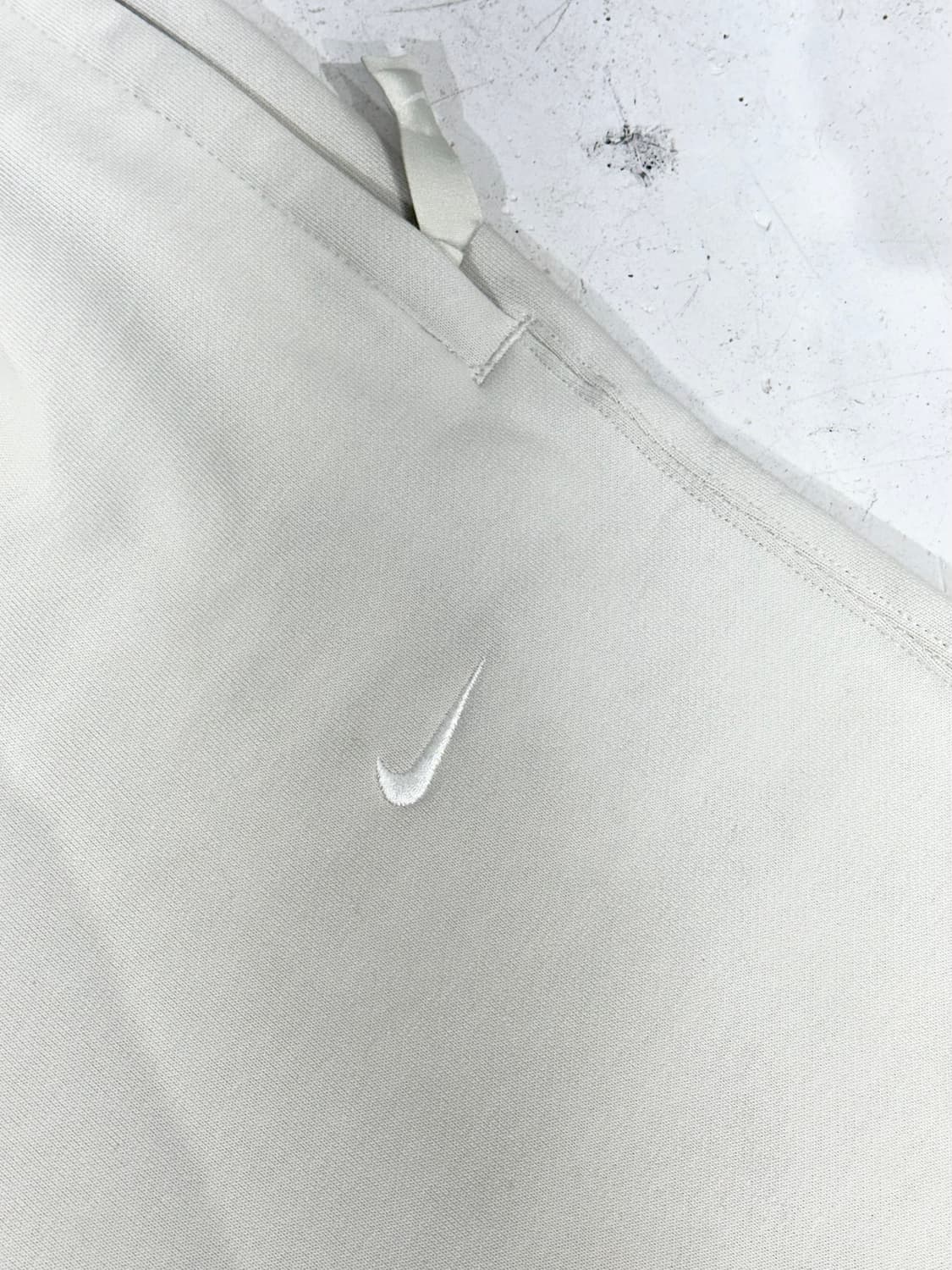 나이키 nrg 아이보리 와이드 안감 기모 화이트 추리닝 바지 L 상품이미지6