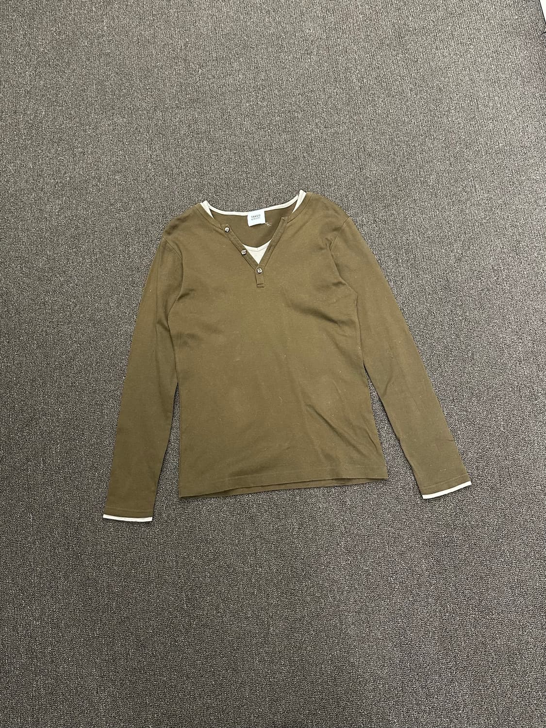 2)타케오 키쿠치 빈티지 여성 레이어드 롱슬리브 상품이미지1