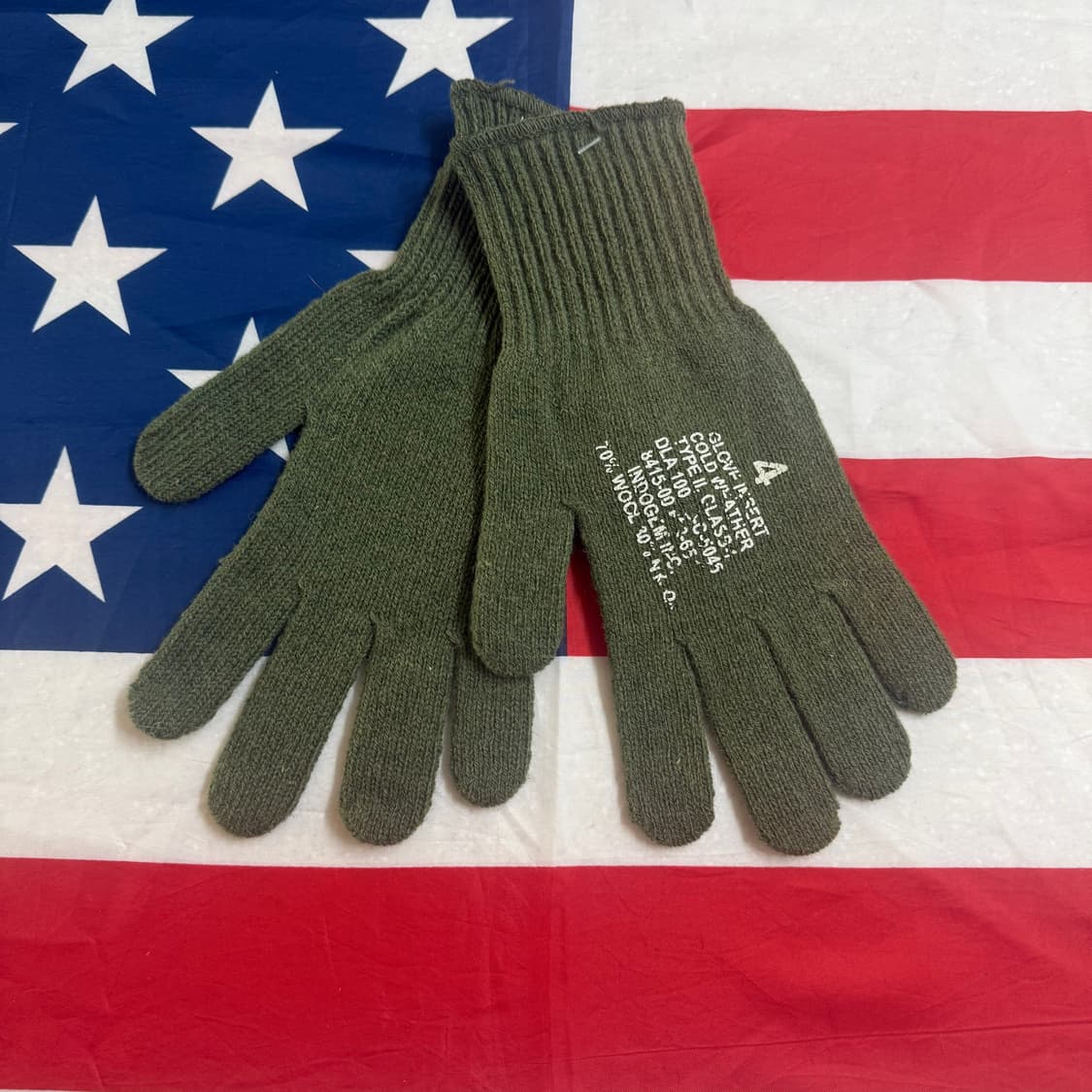 [military] 밀리터리 미군 오리지널 울장갑 -B급 상품이미지3